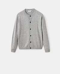 Mango Men's Extra-Fine Wool Buttons Cardigan