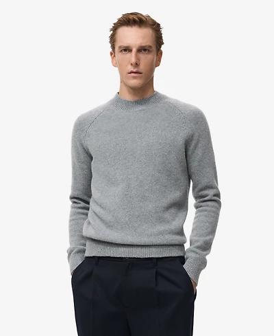 Mango Men's Wool Perkins Neck Sweater