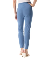 Women's Tummy-Control Printed Pull-On Slim Trousers