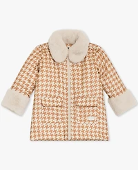 7 For All Mankind Baby Girls' Long-Sleeve Top, Coat and Denim Jeans, 3-Piece Set