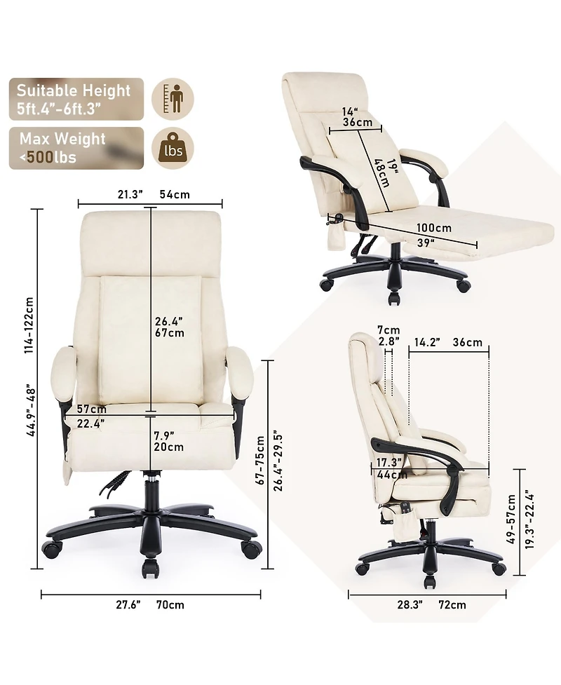 Dyhome Kitchen Chairs Mid-Century Modern Dining Set of 4, Room Chairs, Polyester Upholstered Wishbone Chair