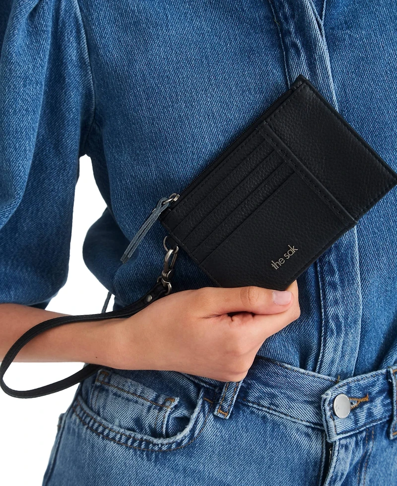 The Sak Card Case Zipper Wallet