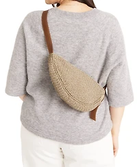 The Sak Tess Crochet Mini Crossbody Sling Bag