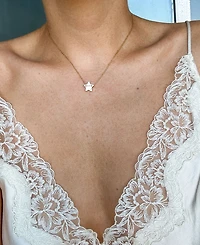 Adornia 14k Gold-Plated Star Charm Pendant Necklace, 16" + 2" extender