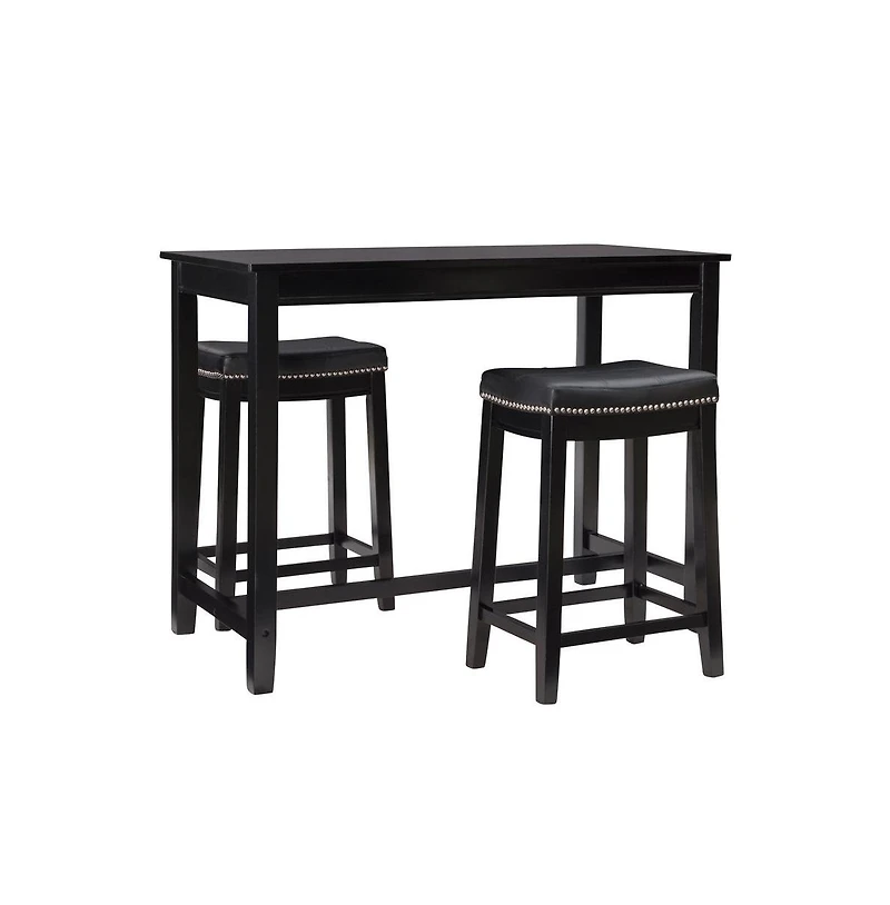 Linon Claridge 3Pc Counter Set