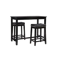 Linon Claridge 3Pc Counter Set