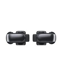 Bose Ultra Open Wireless Earbuds, Black, Bundle with White Smoke Silicone Case Cover