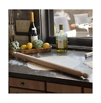 Verve Culture Beechwood Long Rolling Pin & Pasta Scraper