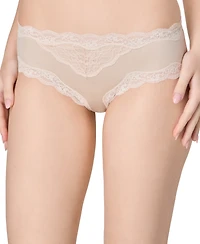Maidenform Women's Everyday Pretty Cheeky Low Rise Hipster Panty