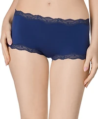 Maidenform Women's Everyday Pretty Lace Mid Rise Boyshort Panty