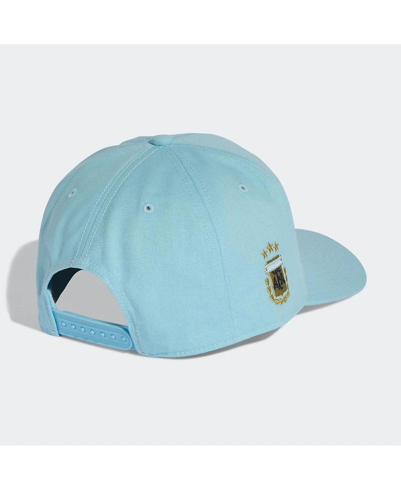 Men's and Women's Light Blue Argentina National Team Fifa x World Cup Team Snapback Hat