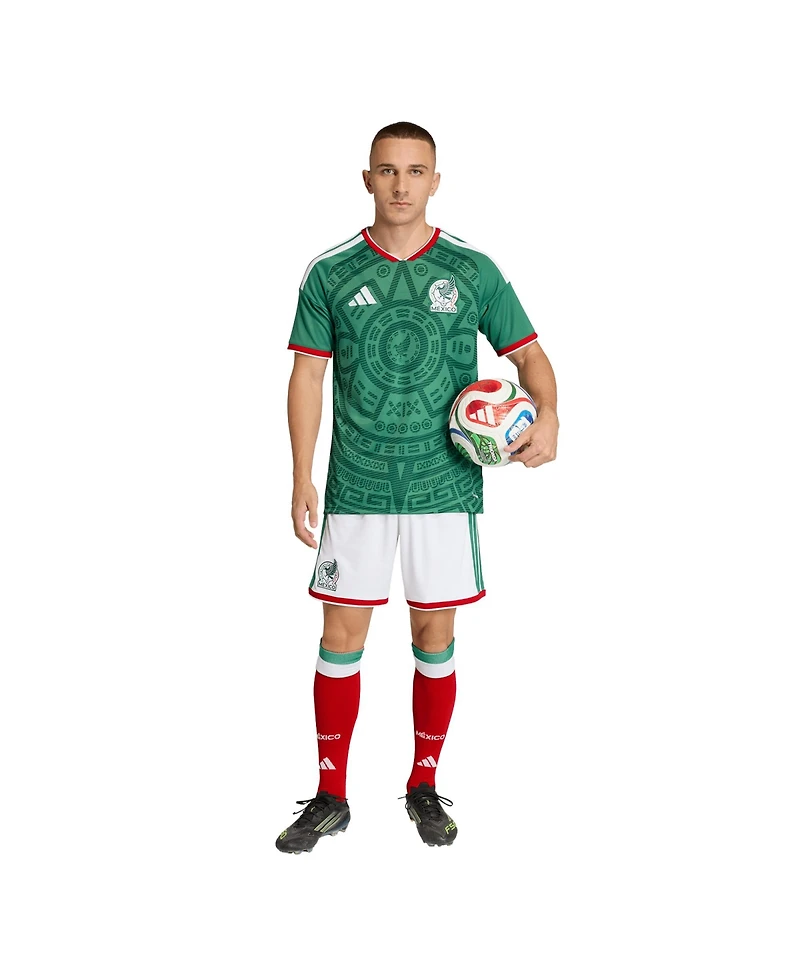 Adidas Men's White Mexico National Team Fifa x World Cup 2026 Replica Shorts