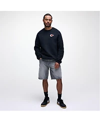 Nike Men's Black Kansas City Chiefs Tech Fleece Raglan Sweatshirt