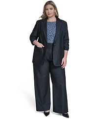 Calvin Klein Plus Notch Collar Jacket