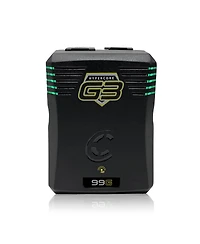 Core Swx HyperCore G3 99Wh 14.4V Smart Battery Pack, Gold Mount, Bundle with Gpm-X2A Super Compact 3-Stud Gold-Mount Fast Charger