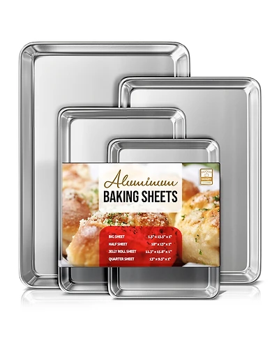 Nestl Non-stick Aluminum 4-Pc. Baking Sheet Set