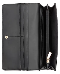 Nine West Lockup 9S Zip Around Wristlet