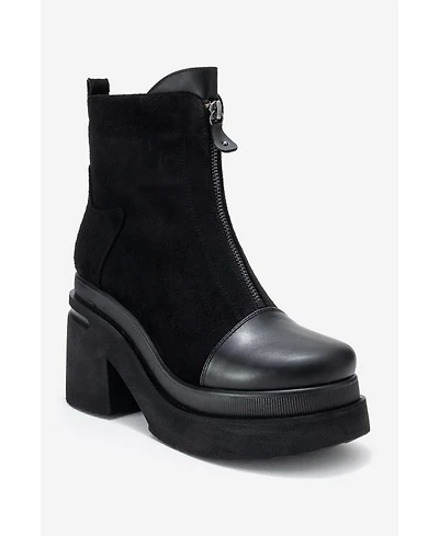Prologue Shoes Women Ardenne Platform Zip Boot