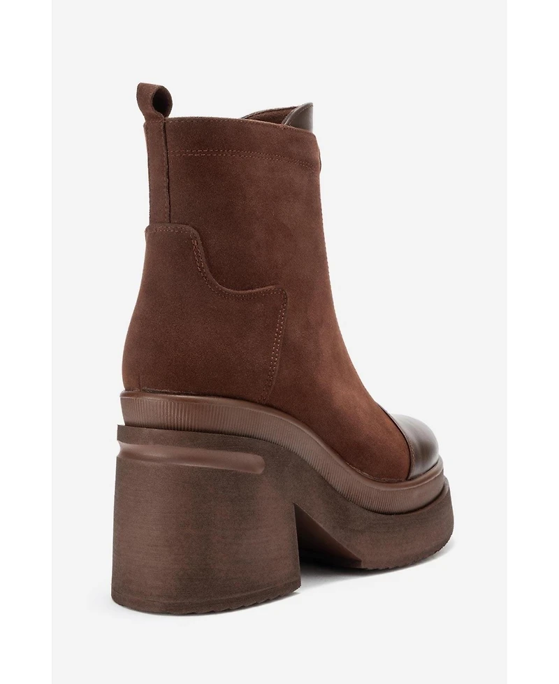 Prologue Shoes Women Ardenne Platform Zip Boot