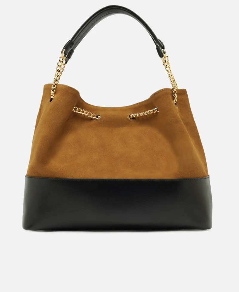 Arezzo Dallas Large Leather Hobo Bag