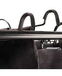 Household Essentials Rolling Laundry Sorter, 4 Bag Laundry Sorter Cart with Washable and Removable Bags, Black