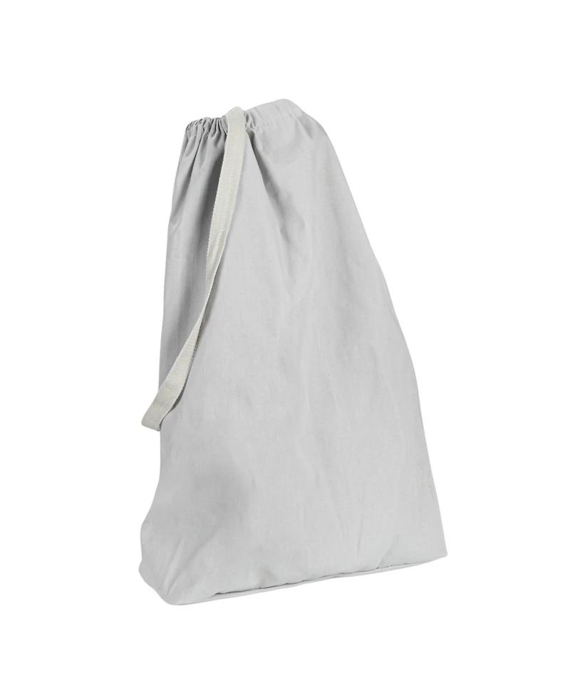 Household Essentials Door Hanging Laundry Bag, Grey