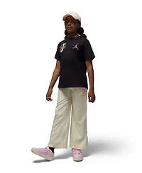 Jordan Big Girls Distressed Collegiate T-Shirt