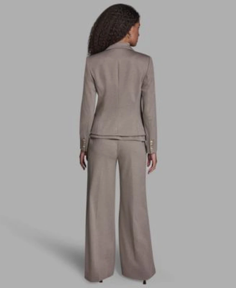 Bcbg Womens Heather Oatmeal Suit
