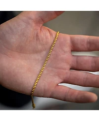 Vincero Rope Bracelet - 3mm - Gold
