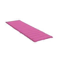 vidaXL Sun Lounger Cushion Pink Oxford Fabric