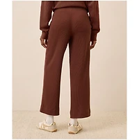 Pact Women's Thermal Waffle Wide Leg Pant