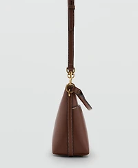 Mango Women's Metal Detail Bucket Bag