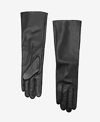 Mango Women's Leather Long Gloves