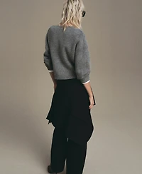 Mango Women's Medium-Knit Sweater