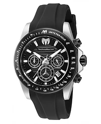 Technomarine Men's Tm-219032 Manta Quartz Chronograph Black Dial Watch
