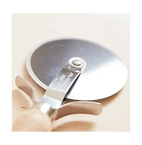 Verve Culture Italian Beechwood Pizza Slicer and Tray Set