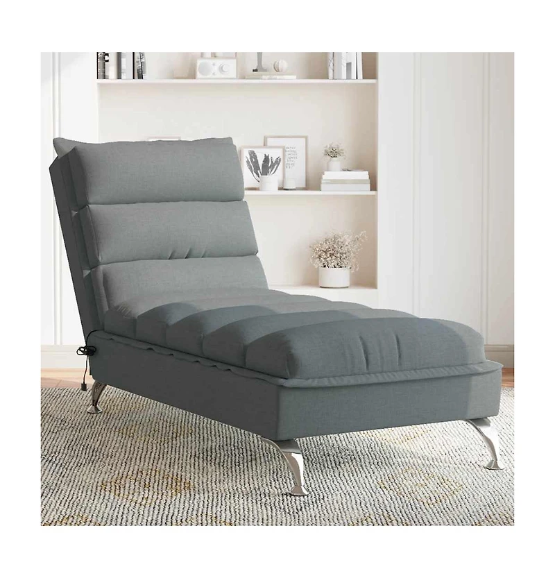 vidaXL Massage Chaise Lounge Chair