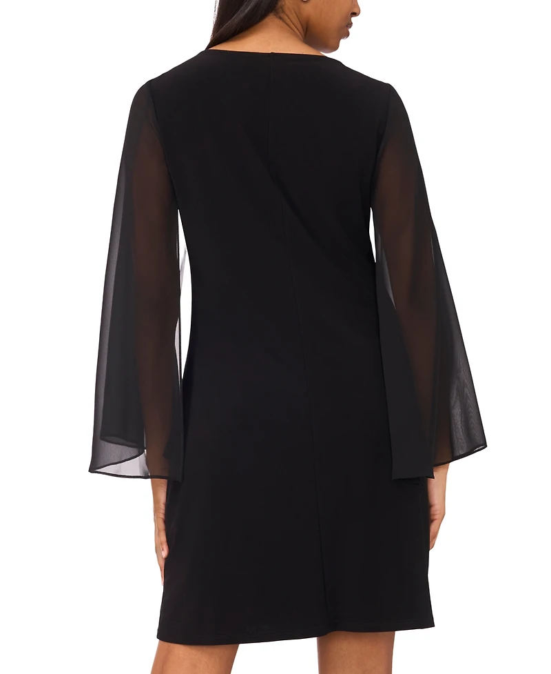 Msk Women's Embellished Crewneck Dress