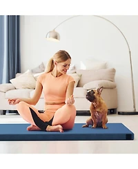 Skonyon Foldable Camping Mattress with High density foam Cushion and Anti-slip Bottom