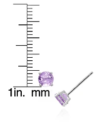 Macy's 2-Pc. Multi-Stone Pendant Necklace & Earrings Set (2.42 ct. t.w.) in Sterling Silver