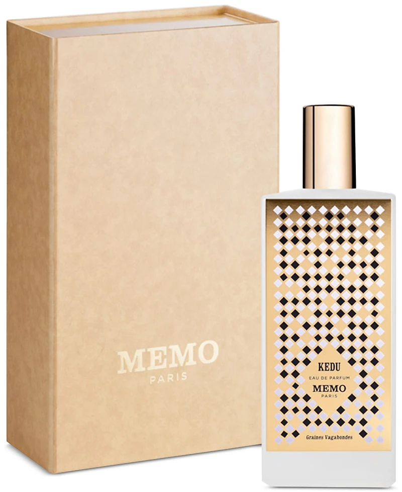 Memo Paris Kedu Eau De Parfum, 2.5 oz.