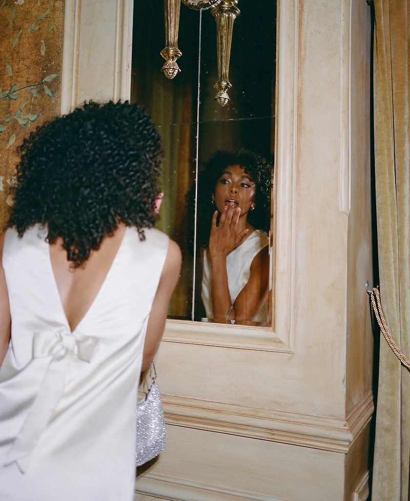 French Connection Women's Jaxon Bow Shift Mini Dress