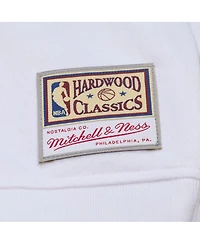 Women's White Los Angeles Lakers Lightweight Block Letter Sweatshirt