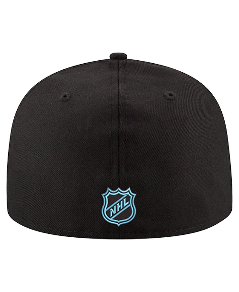New Era Men's Black Utah Mammoth Core 59FIFTY Fitted Hat