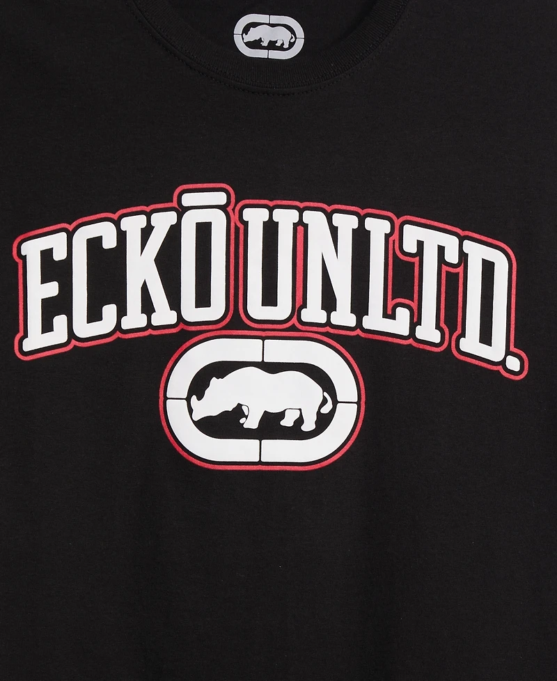 Ecko Unltd Men's Relentless Rhino Stack Short-Sleeve T-Shirt