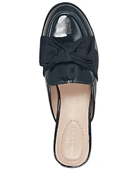 Bandolino Women's Leilani Bow Slip-On Tailored Mule Loafers