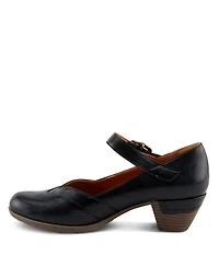 Patrizia Women's Maryneah Mary Jane Pumps with V-Vamp and Hook-and-Loop Strap