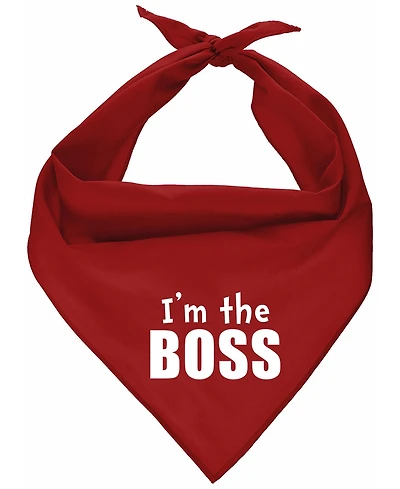 Parisian Pet I'm The Boss Dog Bandana