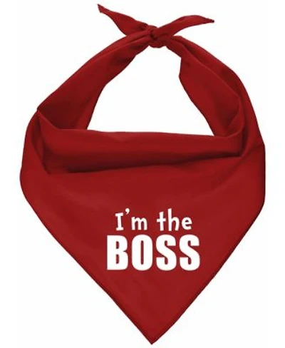 Parisian Pet Im The Boss Dog Bandana