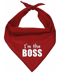 Parisian Pet Im The Boss Dog Bandana